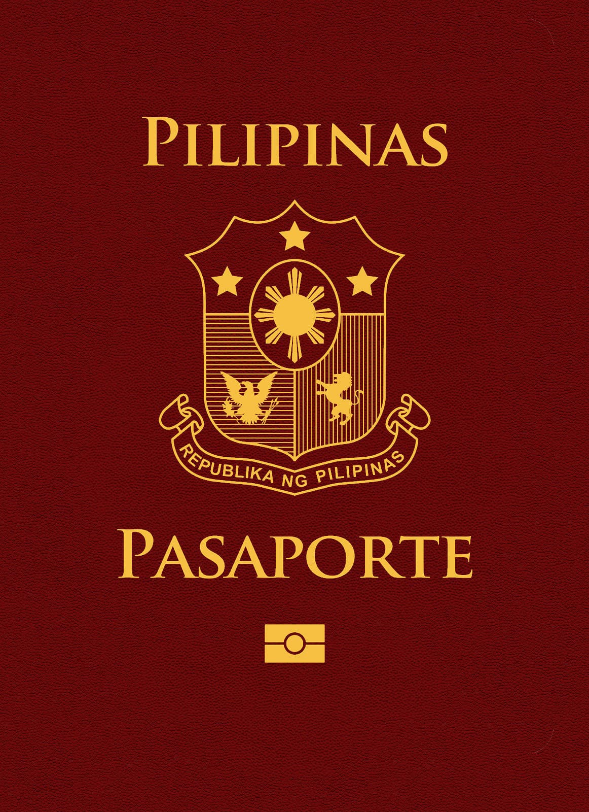 Philippines passport cover